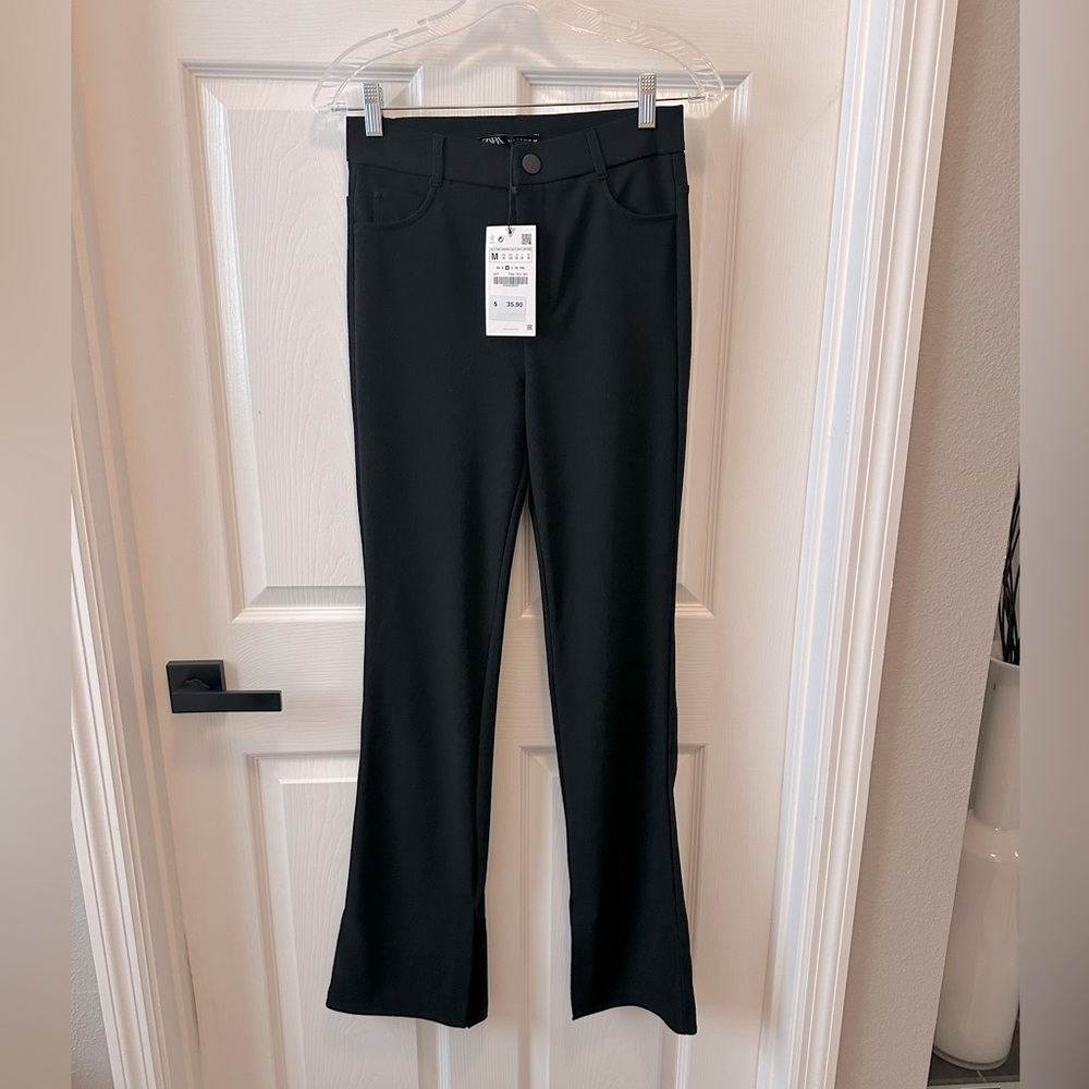 NEVER WORN! Stretchy black pants